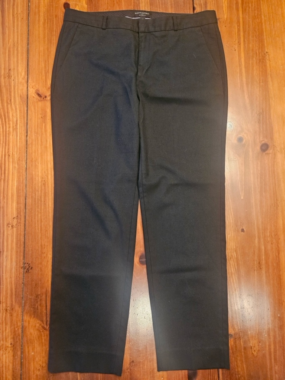 Banana Republic Women's Black Tailored Dress Pants ~ Ryan Curvy Style